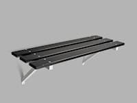 Bench 67 black-white 124