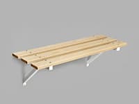 Sittbänk 67 furu-vit 88