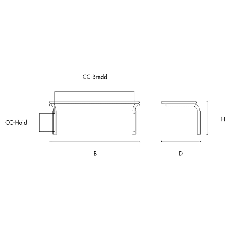 Classic shoe rack single