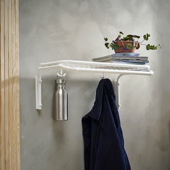 Classic Wandgarderobe mit Hutablage einfach 38