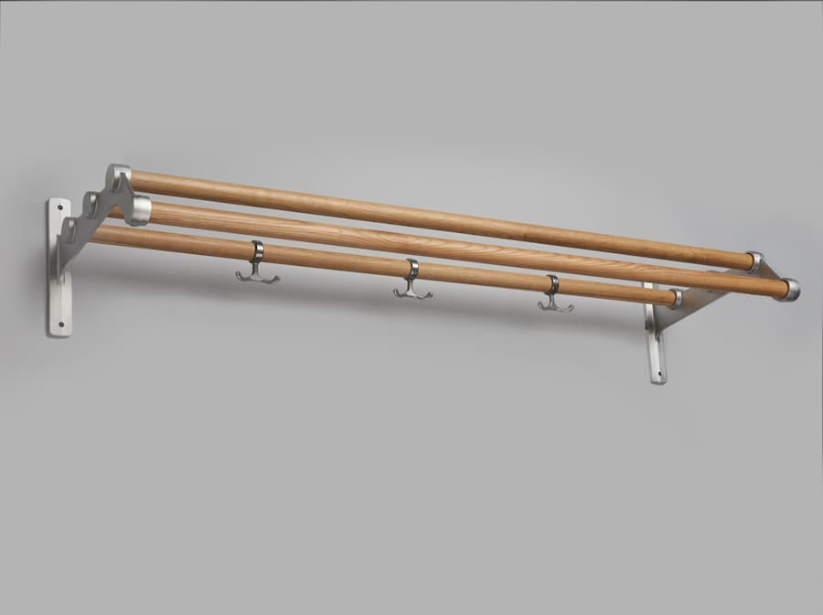 Nostalgi 291 hattehylle eik-aluminium 13