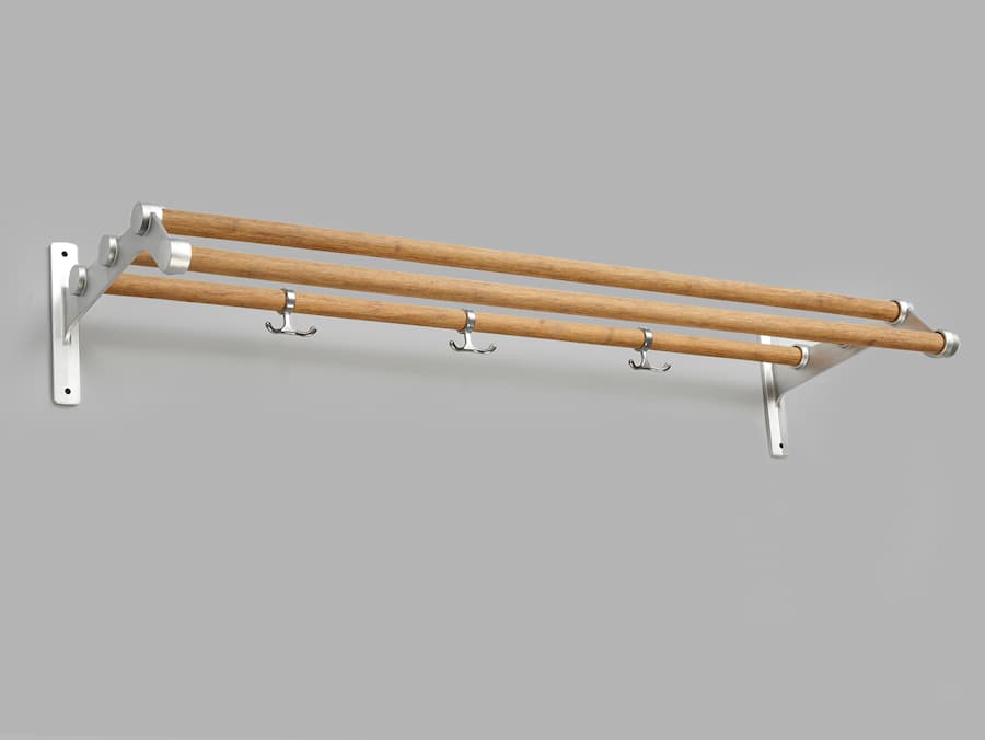 Nostalgi 291 hattehylle marin-bambus-aluminium 3