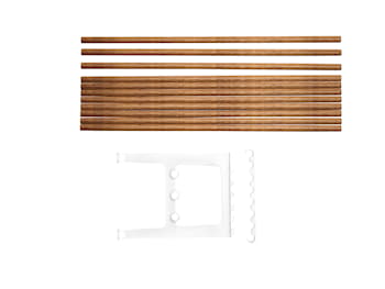 1000 mm, Marine bamboo, White 103