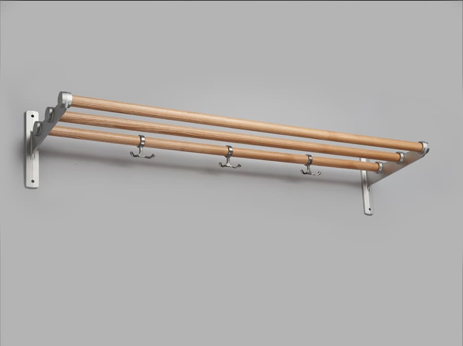 Nostalgi hatte-/skohylle aske-aluminium 7