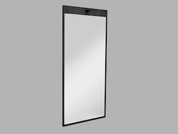 Tillbakablick mirror rectangular Black 1