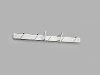 Tamburin hook strip white-white 30