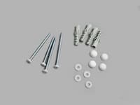 Set of screws wall mounting 3