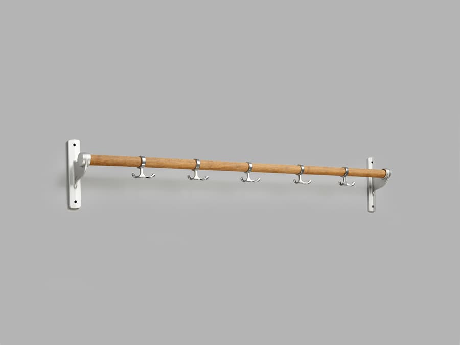 Nostalgi knaggrekke marin-bambus-aluminium 3