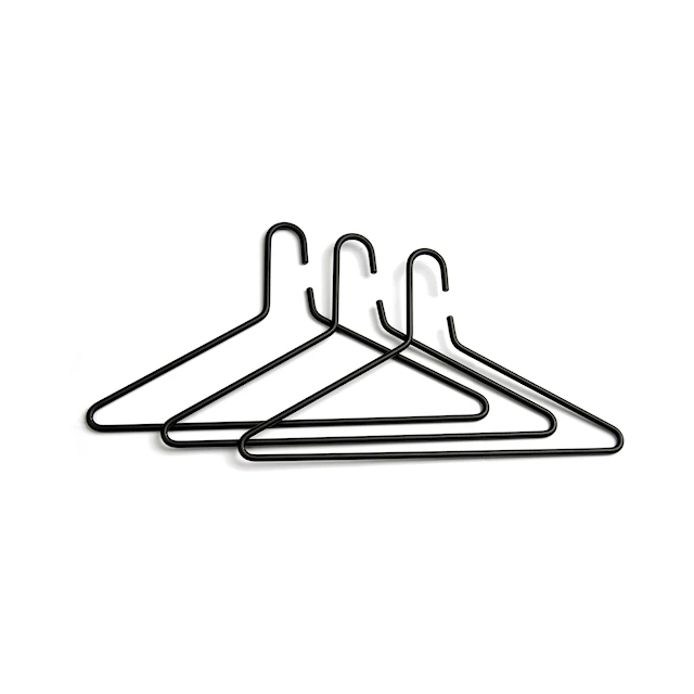 3-pack henger Triangel Svart