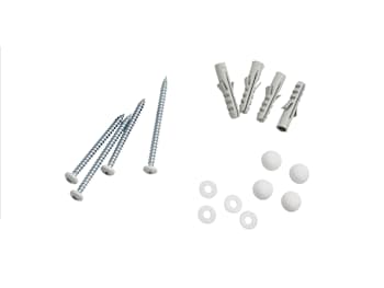 Set of screws wall mounting 11