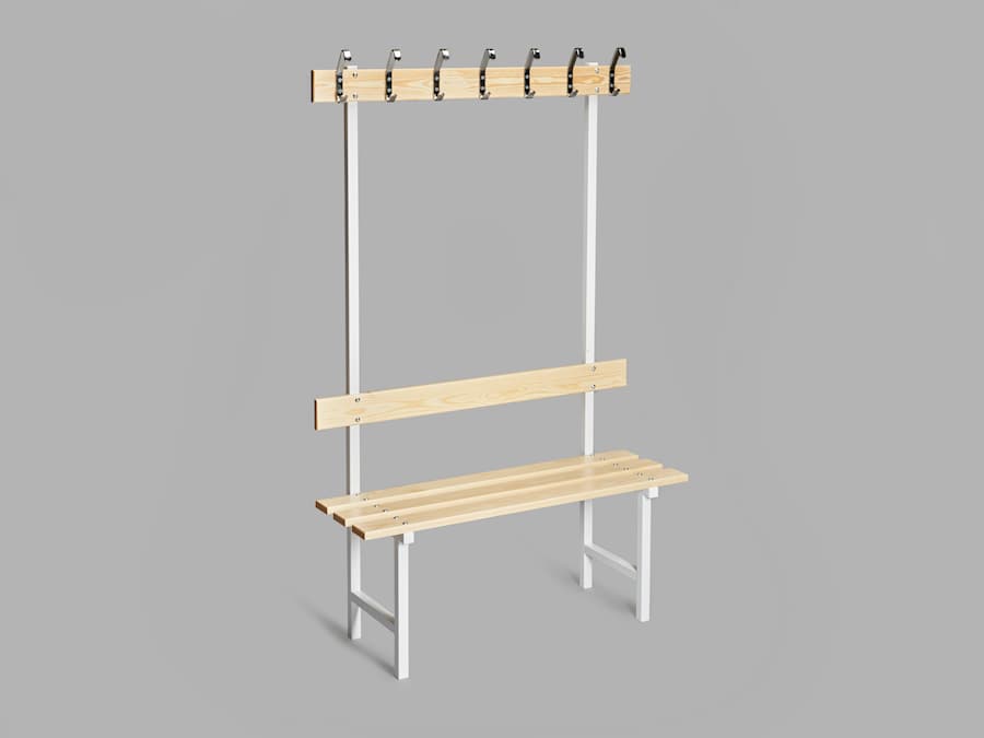 Sittebenk 70 furu-hvit 10