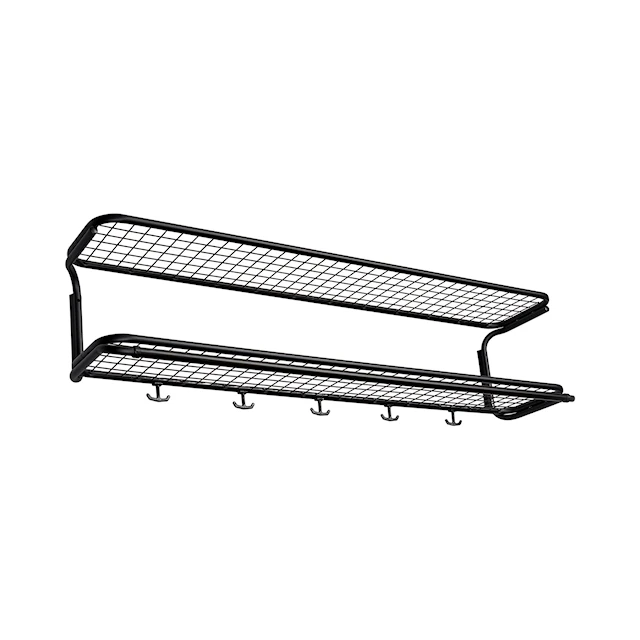 Classic hattehylle 1200 mm Svart Svart