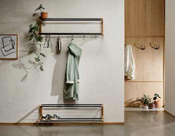 Anna Wandgarderobe mit Hutablage 55