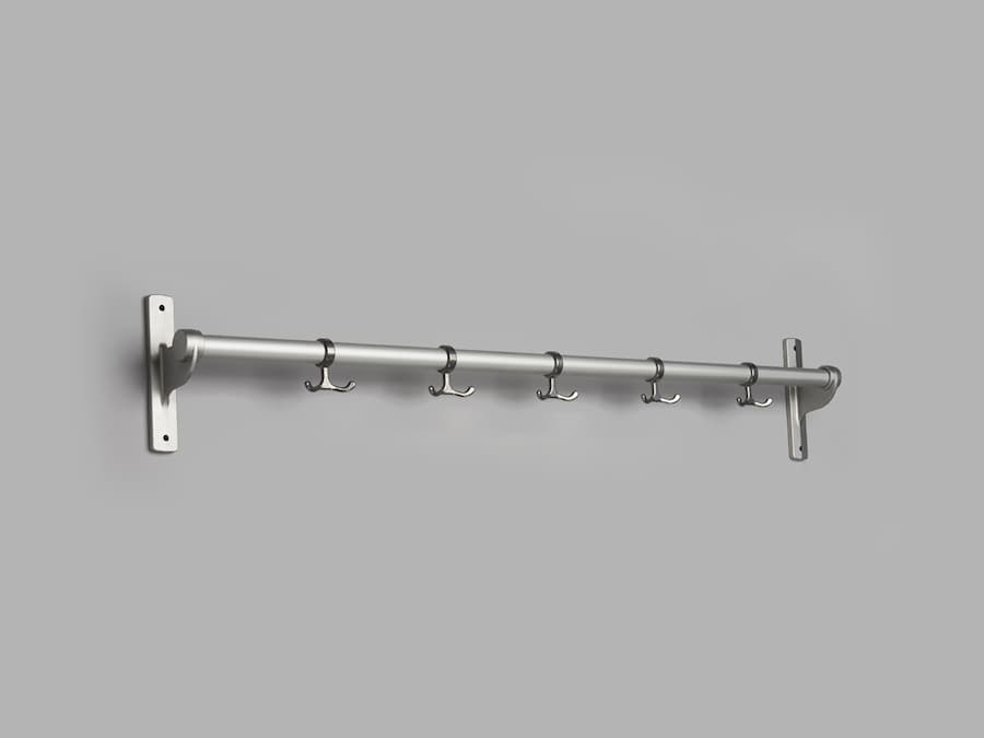 Nostalgi knaggrekke aluminium-aluminium 4