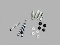 Set of screws wall mounting 3