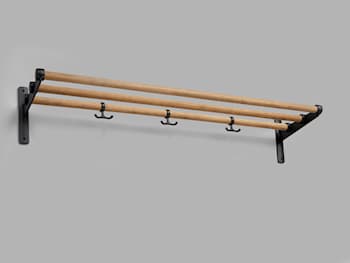 Nostalgi marin bambu/svart L=1000 mm hatt/skohylla 3