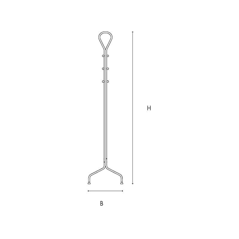 Classic coat stand