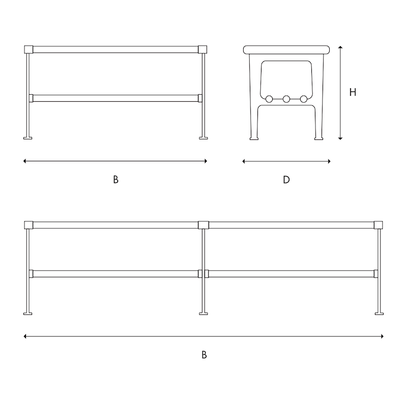 Nostalgi bench