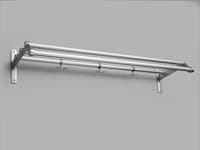 Nostalgi 291 hattehylle aluminium-aluminium 38