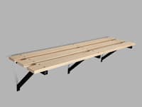 Bench 67 birch-black 133