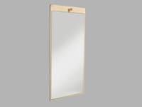Tillbakablick mirror rectangular 4