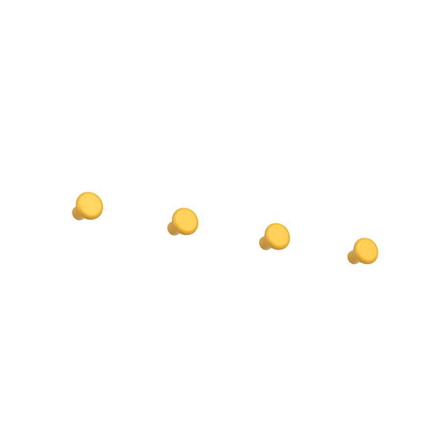Classic hook small sun-yellow 3