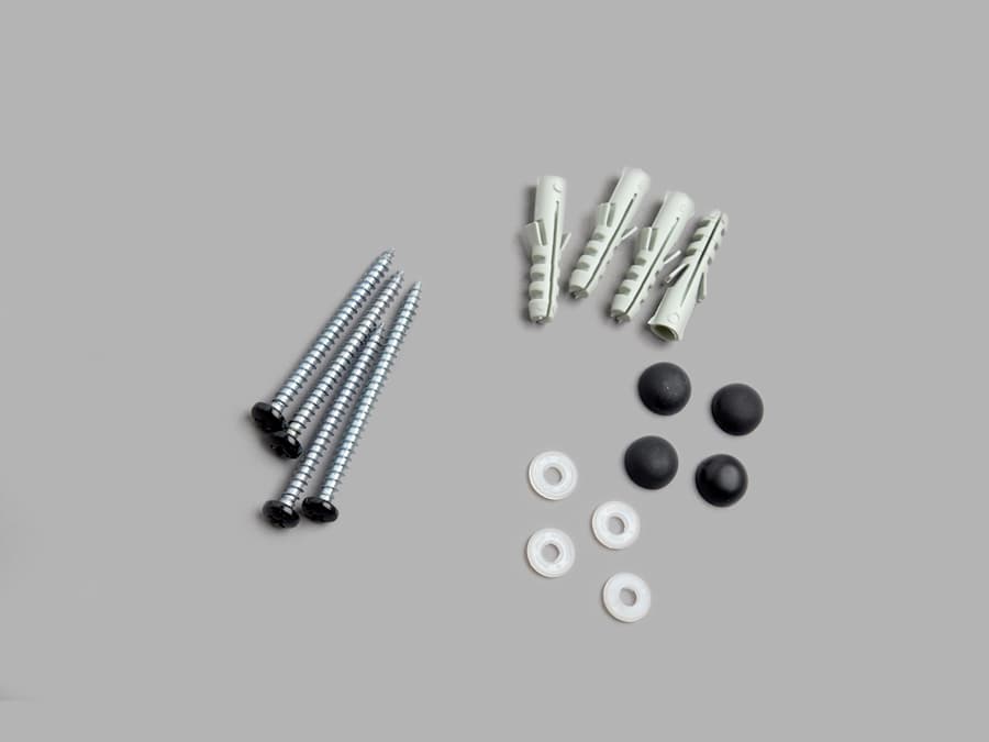 Set of screws wall mounting 3