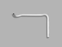 Classic Hutablagenkonsole einfach links weiss 6