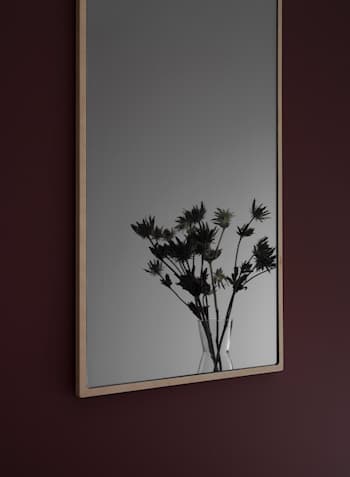 Tillbakablick mirror rectangular Red 2