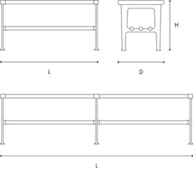 Nostalgi bench extension 35