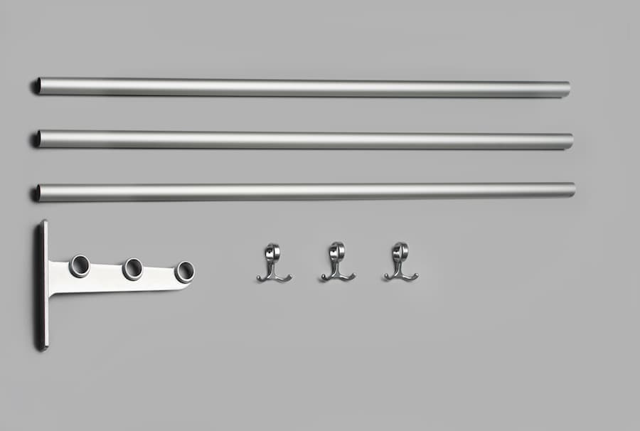 Nostalgi hatt-/skohylla påbyggnad aluminium-aluminium 4