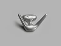 Mama Kleiderhaken aluminium 15
