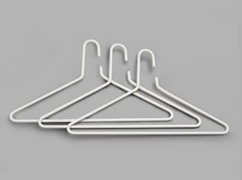 3-pack Galge Triangel Vit 1